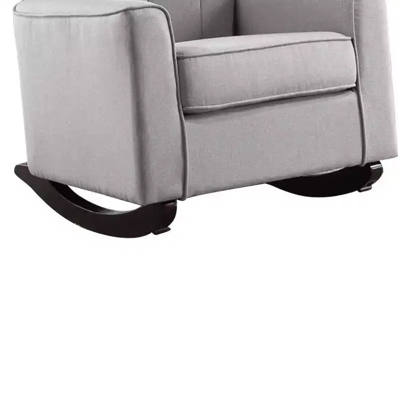 34.25" Denzell Active Sitting Chair Light Gray Linen - Acme Furniture