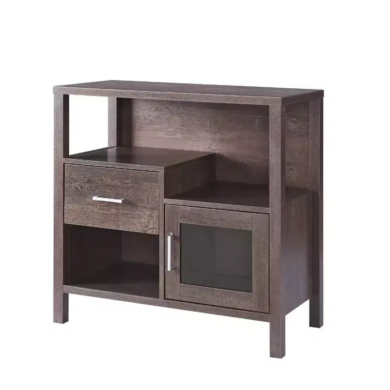 Brassex Athena Storage Cabinet Walnut Oak