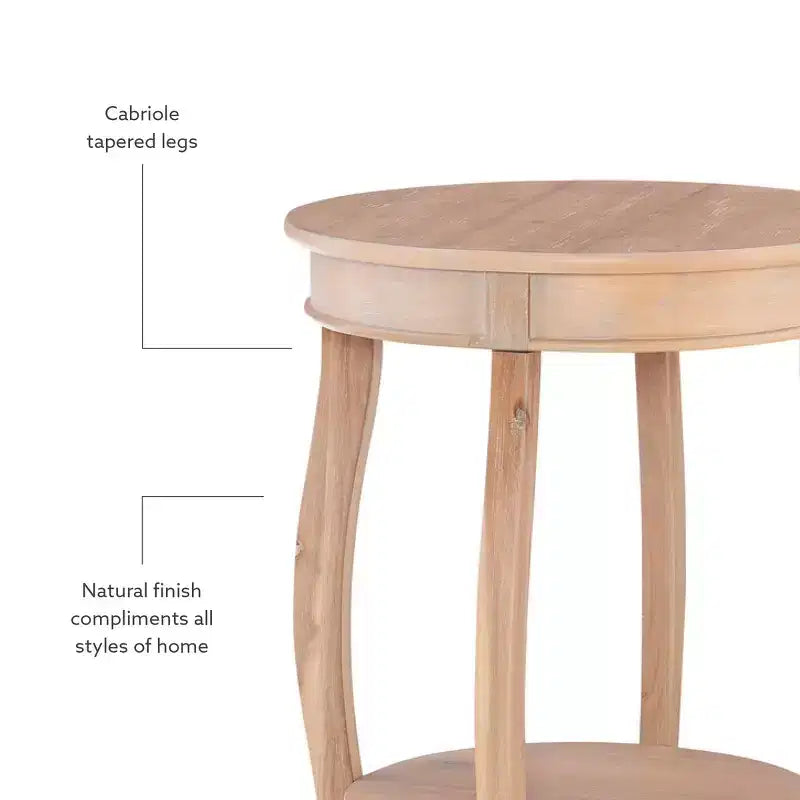 Table Powell Lindsay Naturelle