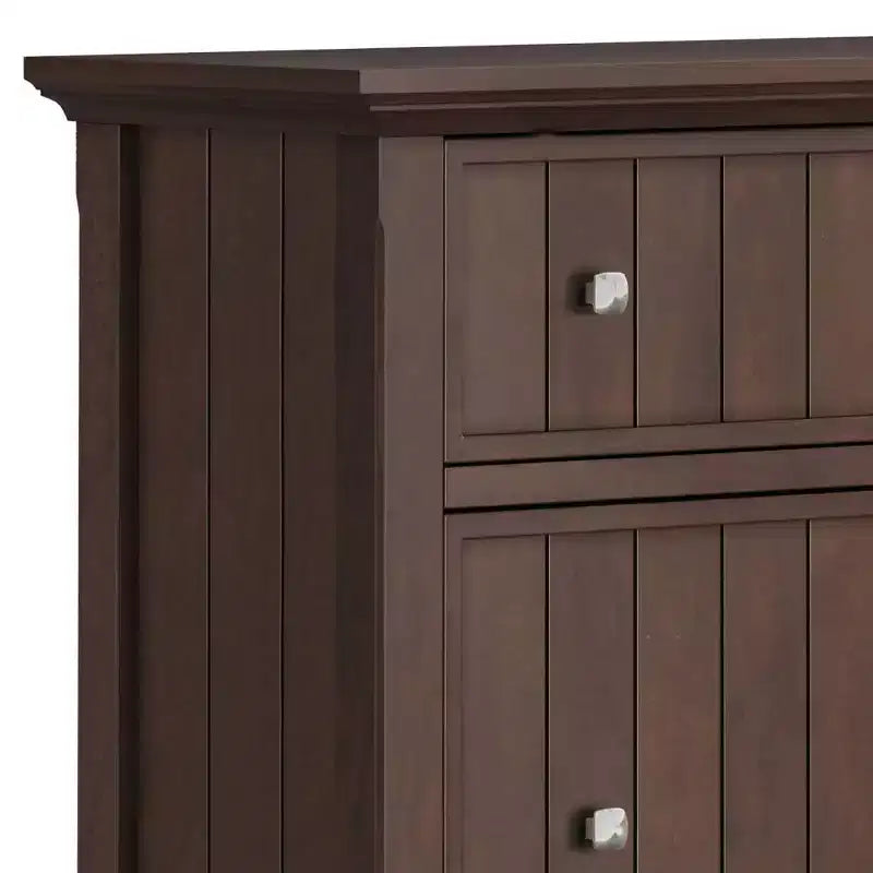WyndenHall Normandy Entryway Shoe Storage Cabinet: Holds 16-24 Pairs, Tilt Open, Large Drawer