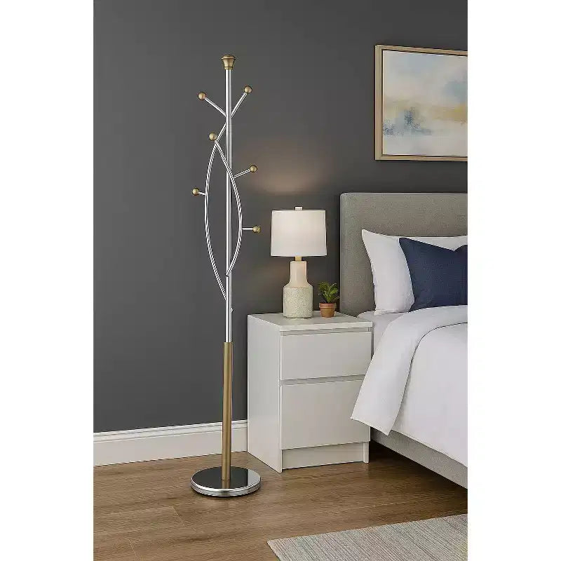 Appendiabiti ad albero Silver Tree Gold