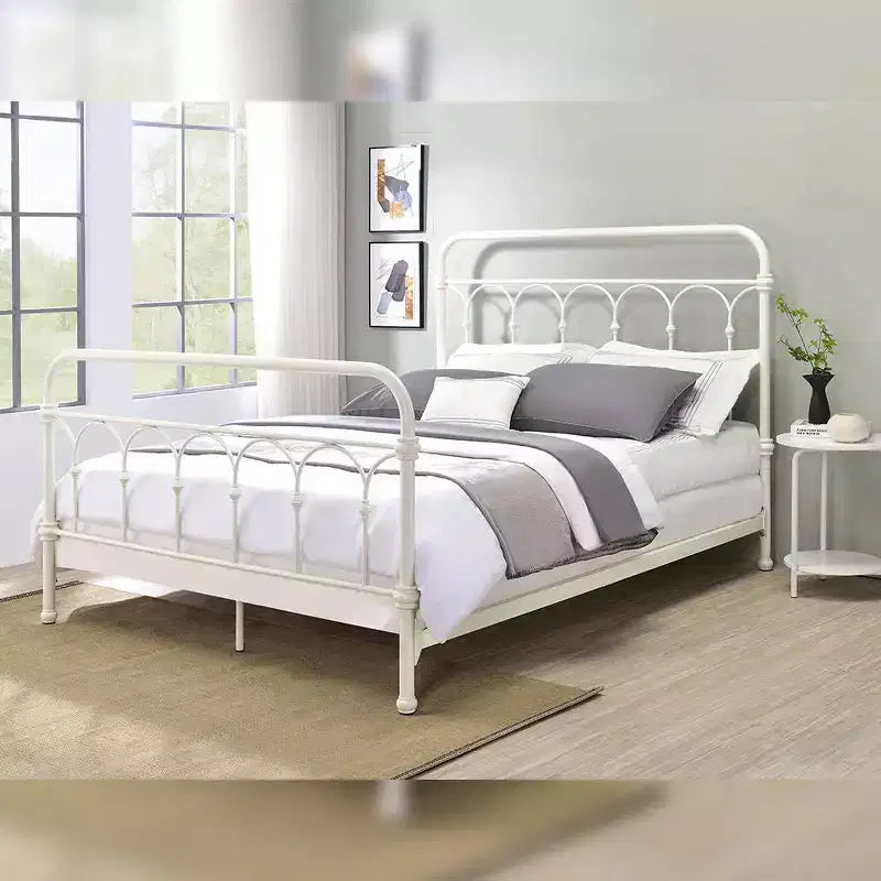 78" Full Bed Citron Bed White Finish - Acme Furniture