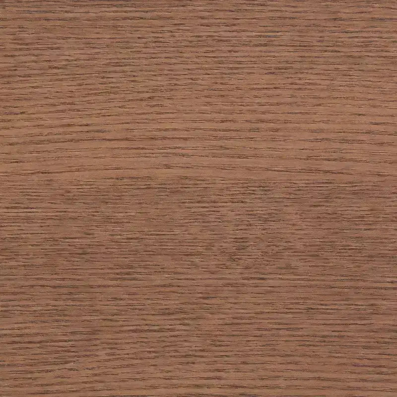 Baxton Studio Queen Aithan Wood and Rattan Platform Bed Walnut Brown