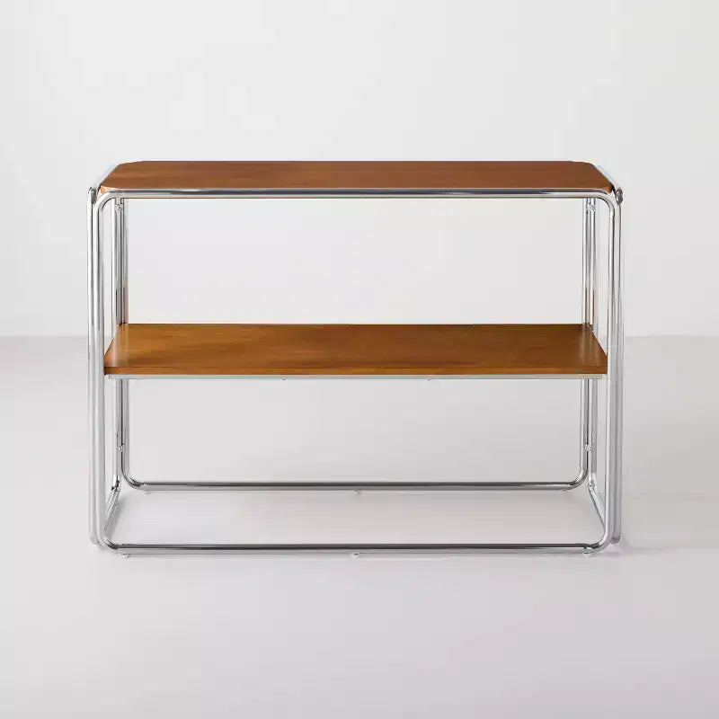 Console de table avec structure chromée - Hearth & Hand™ avec Magnolia