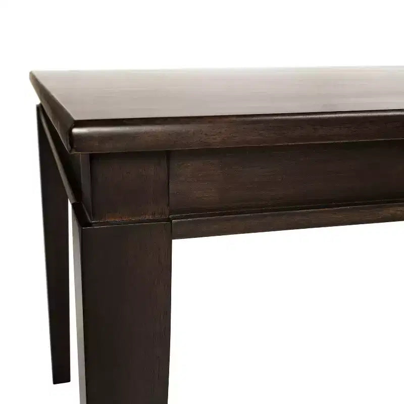 Merrick Lane Wooden Dining Table with Tapered Legs