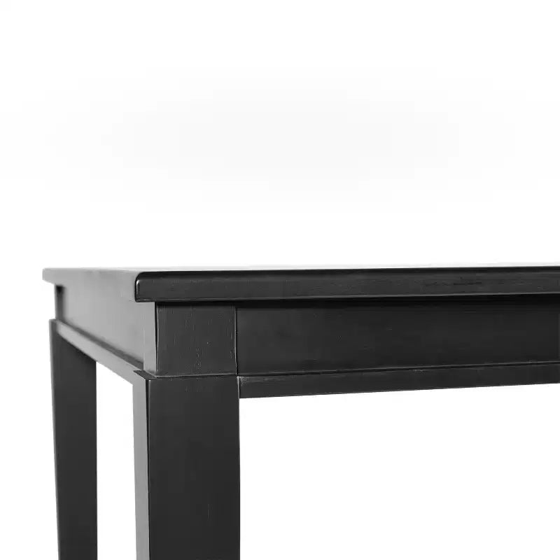 Merrick Lane Wooden Dining Table with Tapered Legs