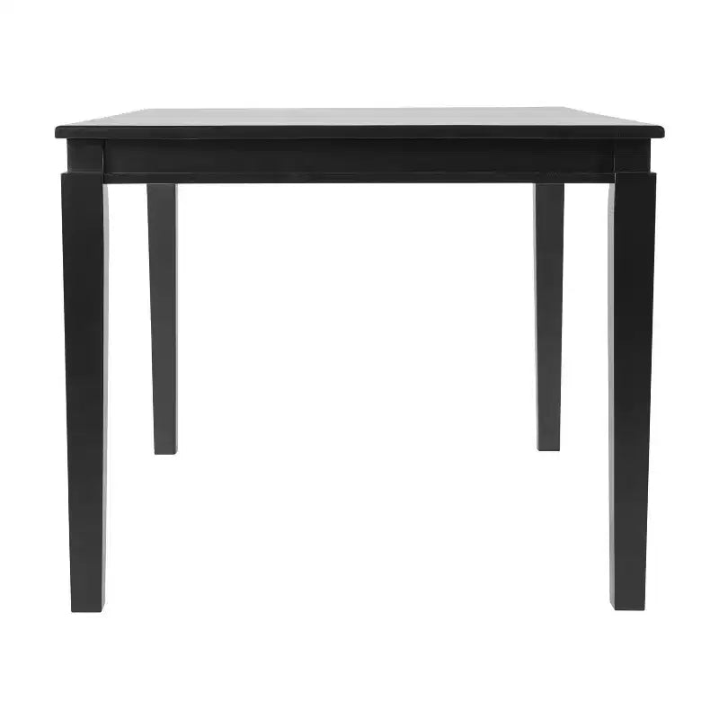 Merrick Lane Wooden Dining Table with Tapered Legs
