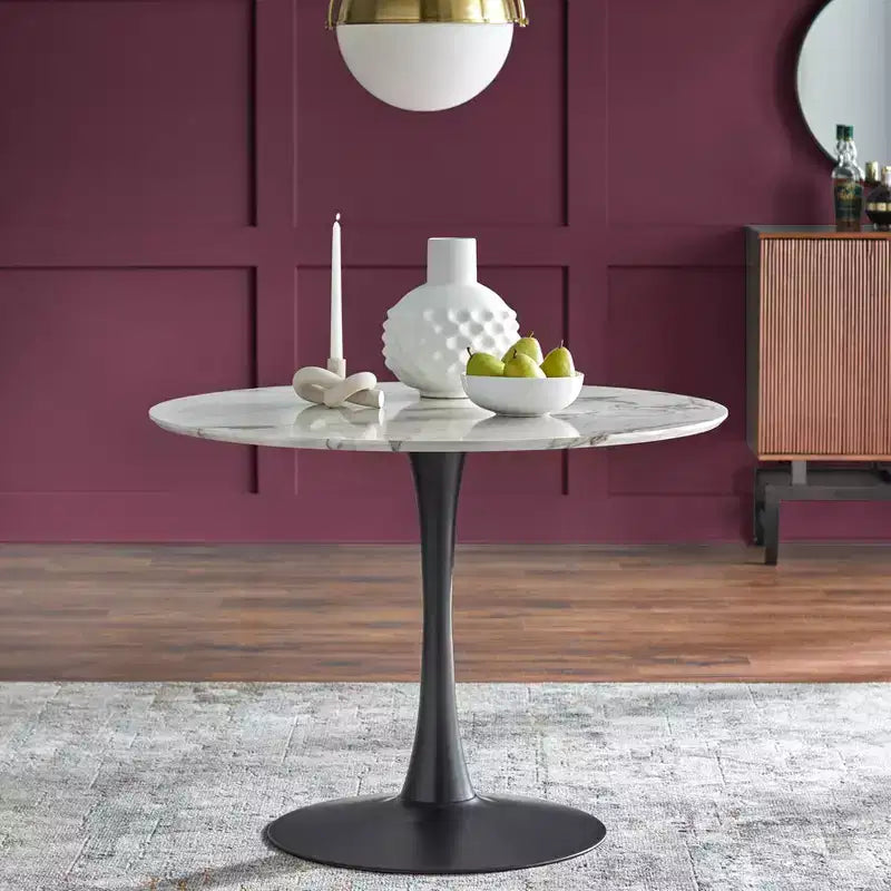 Kavitt Round Dining Table - Angelo:Home