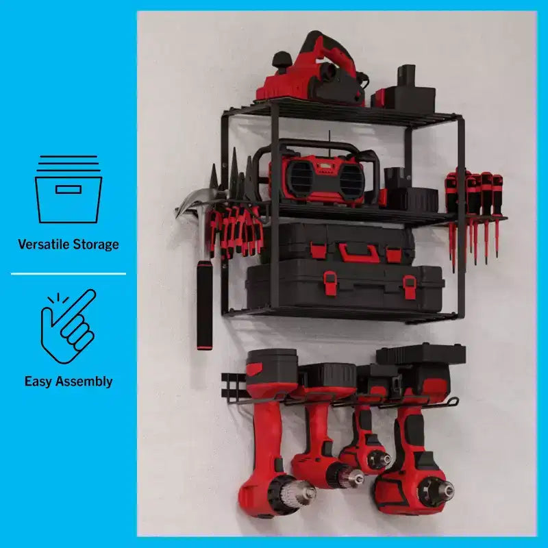 3-Tier Power Tool Organizer Shelving by Stalwart