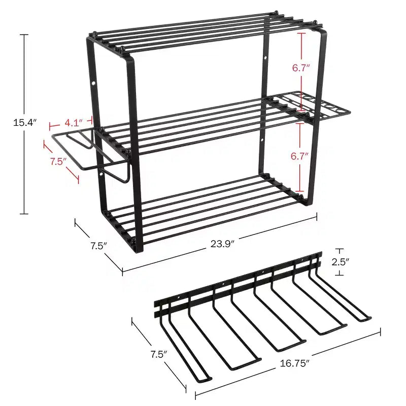 3-Tier Power Tool Organizer Shelving by Stalwart