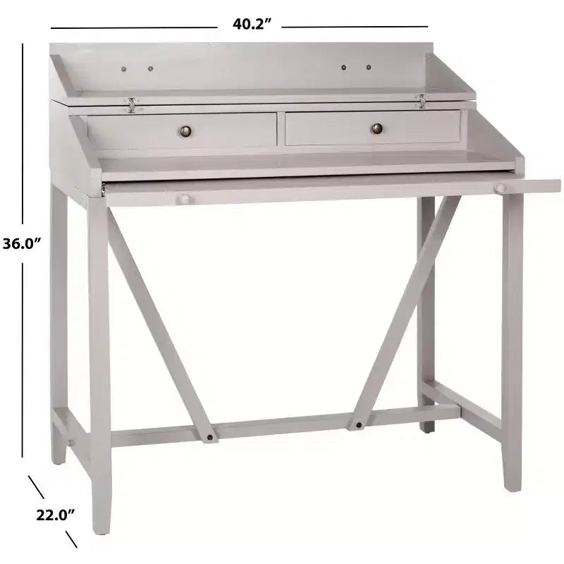Wyatt Writing Desk With Pull Out - AMH6509 - Safavieh Couture