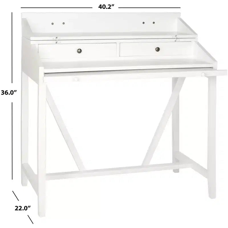 Wyatt Writing Desk With Pull Out - AMH6509 - Safavieh Couture