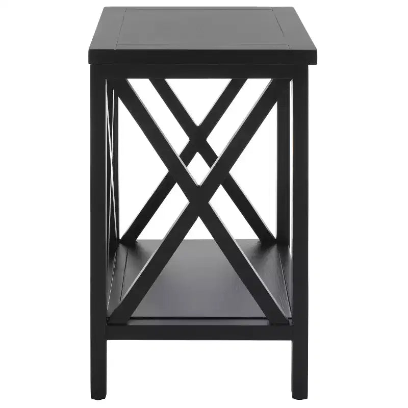 Candace Cross Back End Table - AMH6523 - Safavieh Couture
