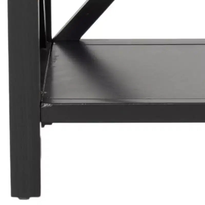 Candace Cross Back End Table - AMH6523 - Safavieh Couture