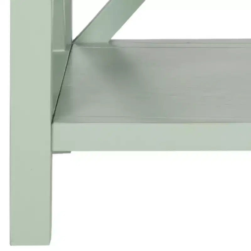Candace Cross Back End Table - AMH6523 - Safavieh Couture