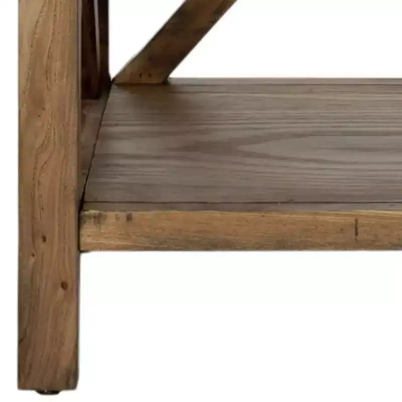 Candace Cross Back End Table - AMH6523 - Safavieh Couture