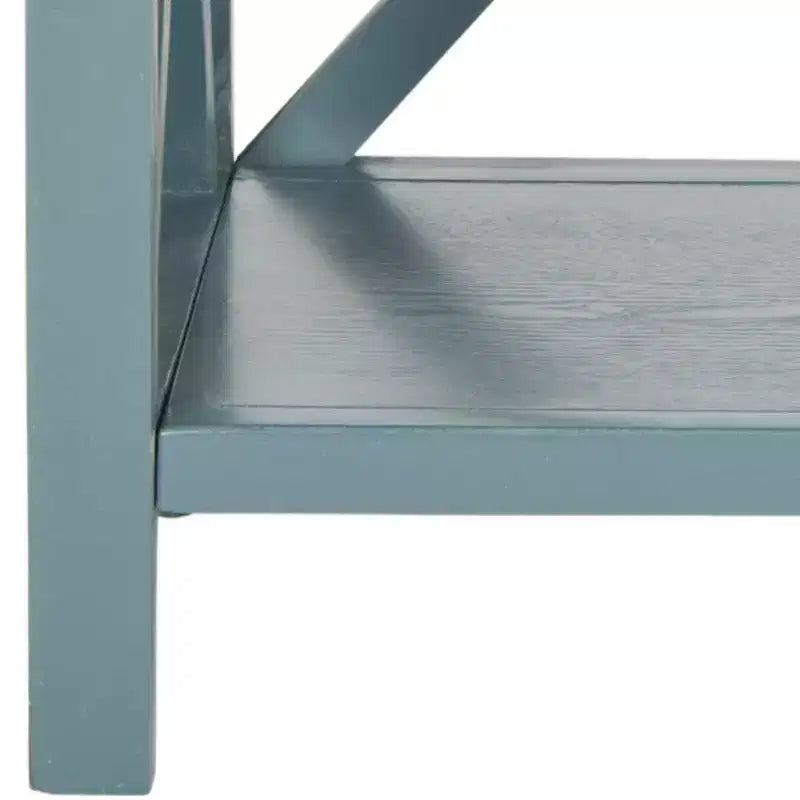 Candace Cross Back End Table - AMH6523 - Safavieh Couture