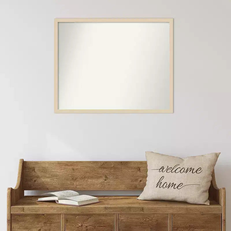 Amant Art Svelte Non-Beveled Wood Framed Wall Mirror