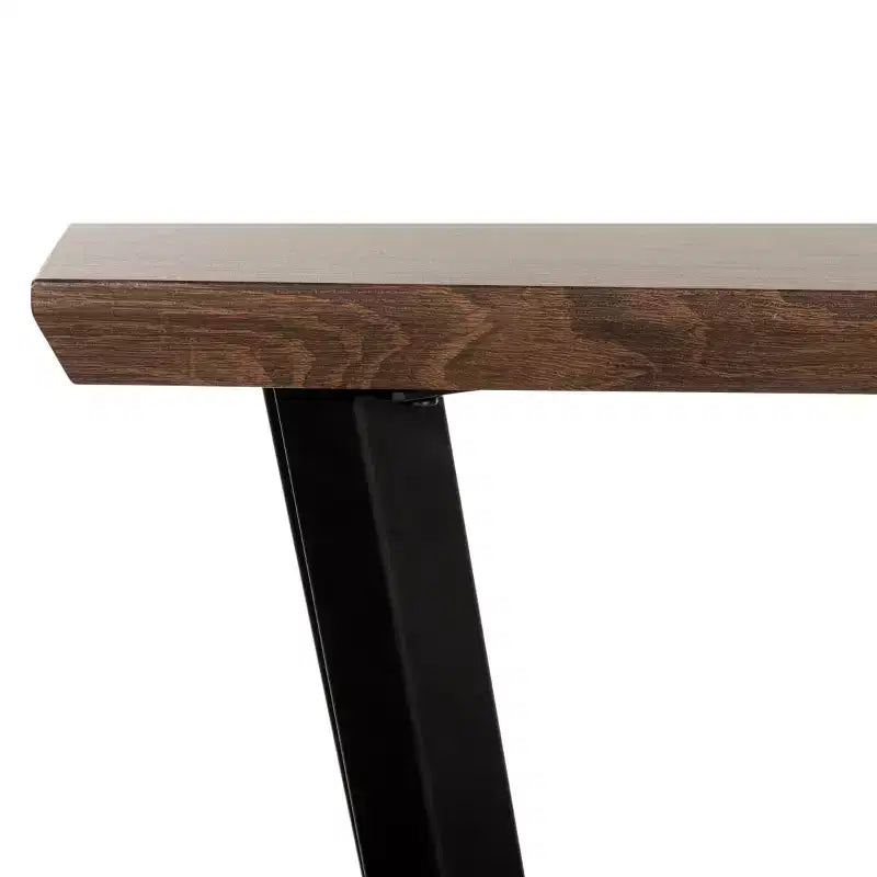 Andrew Console Table - CNS7002A - Brown/Black - Safavieh