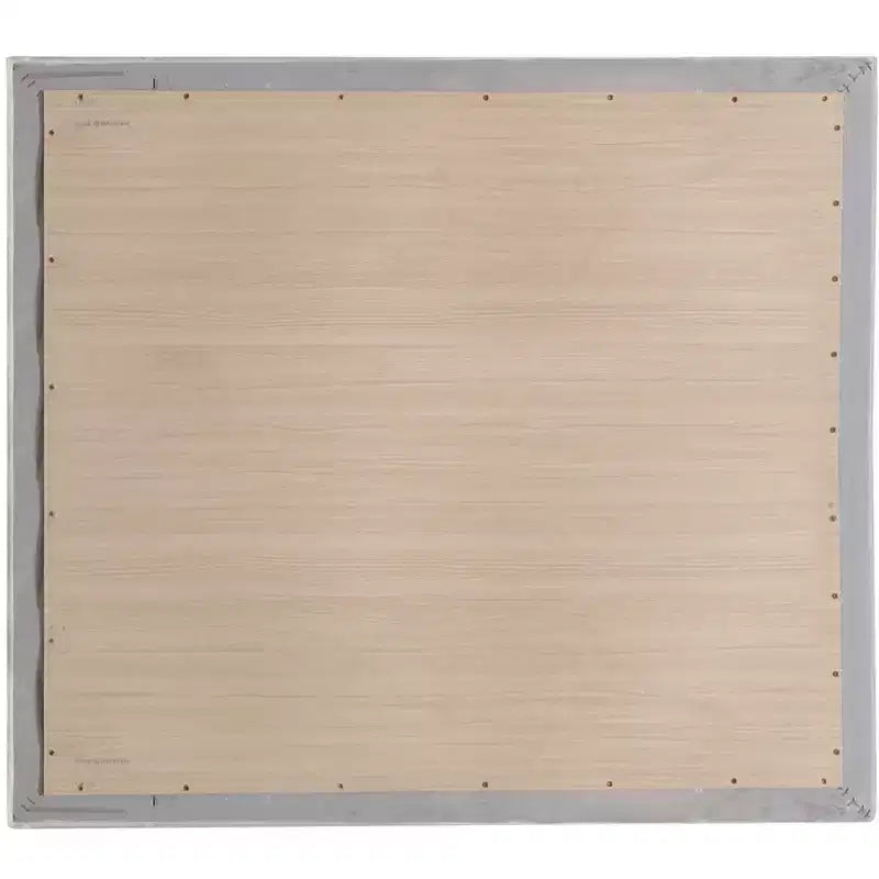 Passion Furniture Marilla 35 in. x 39 in. Modern Rectangle Framed Dresser Mirror