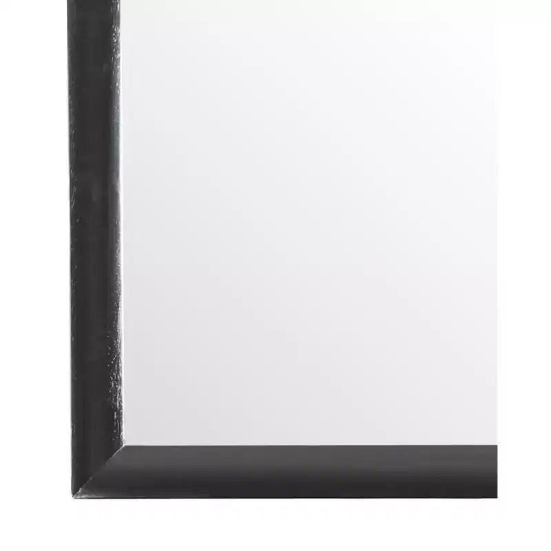 Passion Furniture Marilla 35 in. x 39 in. Modern Rectangle Framed Dresser Mirror