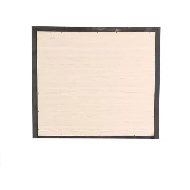 Passion Furniture Marilla 35 in. x 39 in. Modern Rectangle Framed Dresser Mirror
