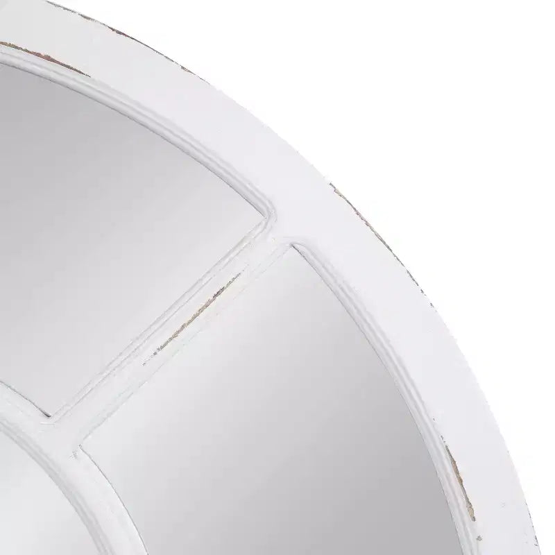 Kate and Laurel Boldmere Wide Arch Windowpane Mirror