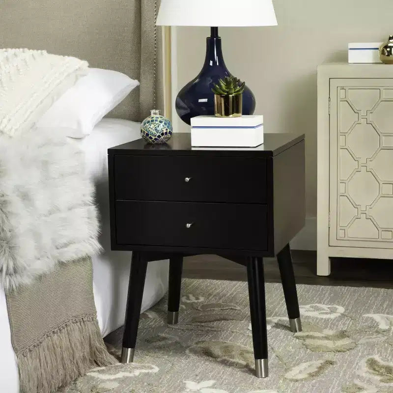 Lyla Retro Nightstand - FOX6234 - Safavieh Couture