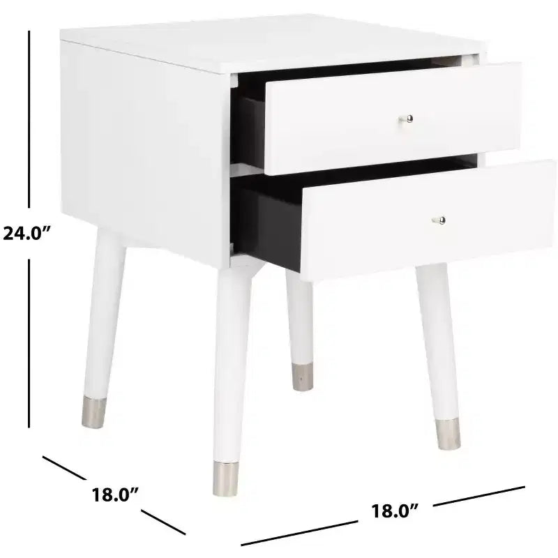 Lyla Retro Nightstand - FOX6234 - Safavieh Couture