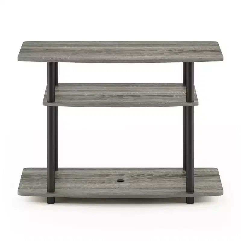 Furinno 3-Tier TV Stand Console Table Media Entertainment Center for TV's up to 32