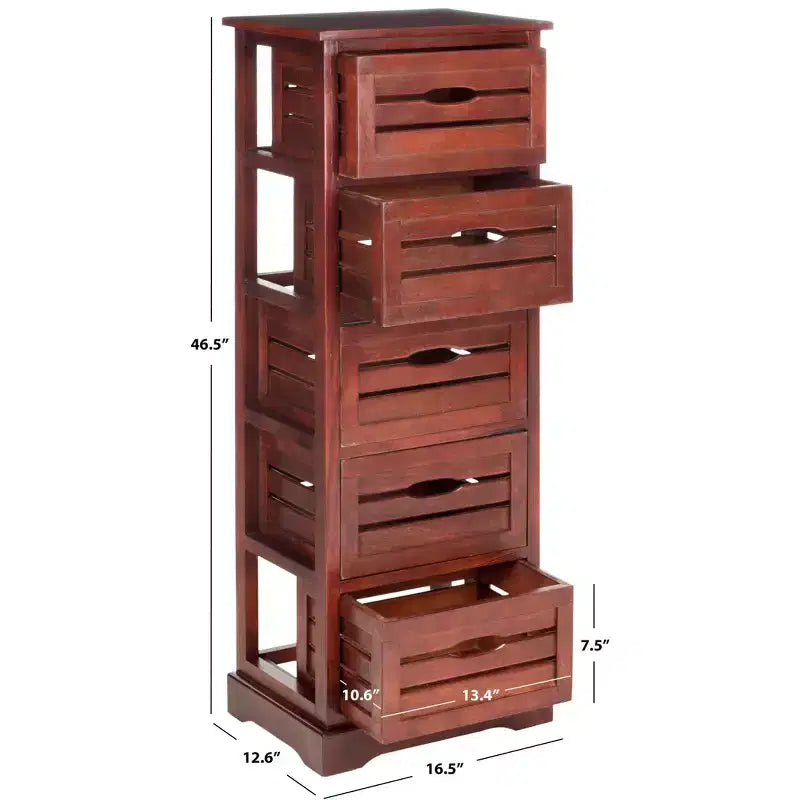 Samara 5 Drawer Cabinet - AMH5714 - Safavieh Couture
