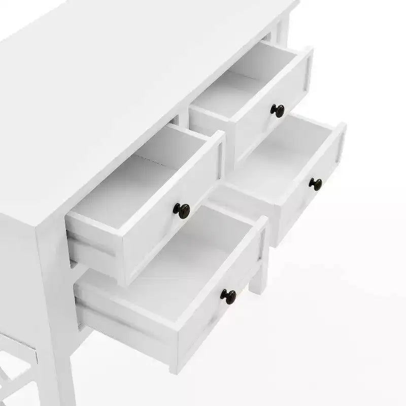 32 Middlebury Wood Console Table with 4 Drawers - Alaterre Furniture