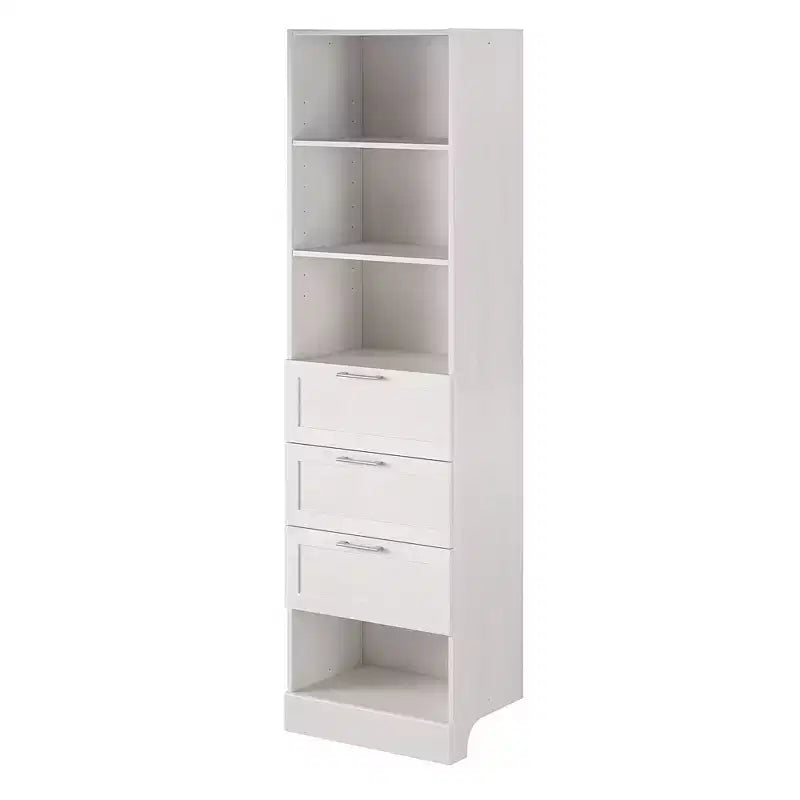 Ameriwood Home Elba 3 Drawer Modular Closet Unit, Ivory Oak