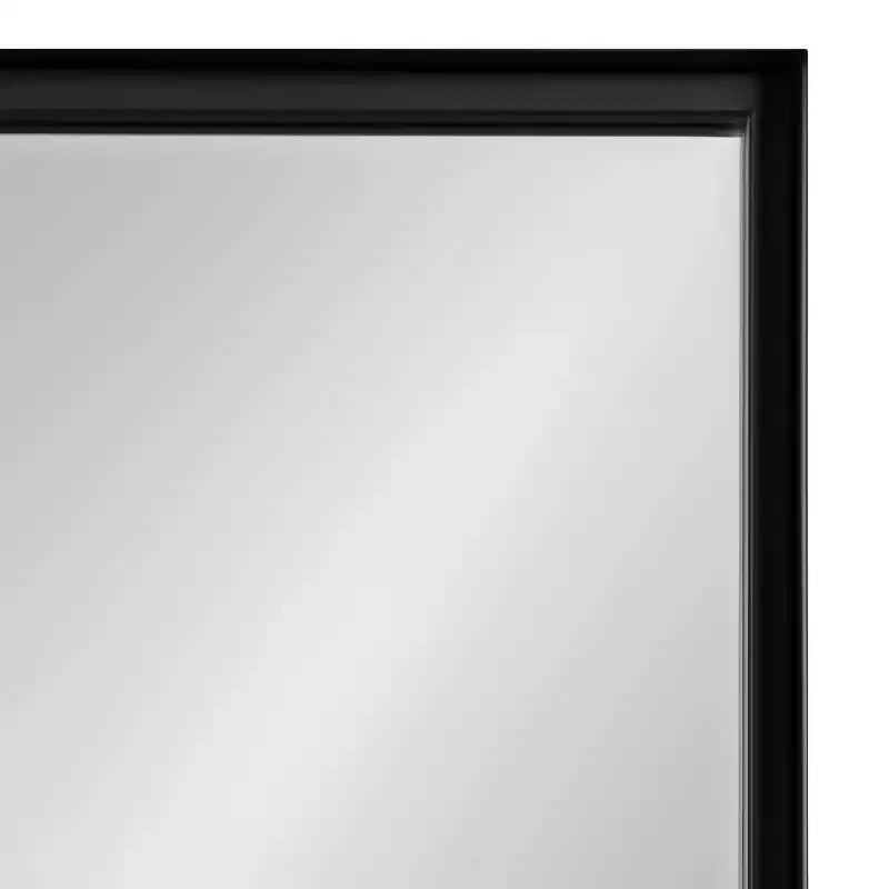 Kate and Laurel Owing Rectangle Mirror with Shelf, 20x34, Rustic Brown