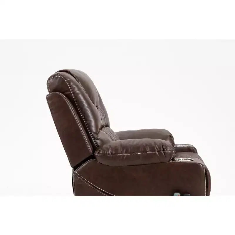 Leisure PU Leather/Velvet Electric Lift Chair, Relaxation Sofa Chair Electric Recliner for the Elderly - ModernLuxe