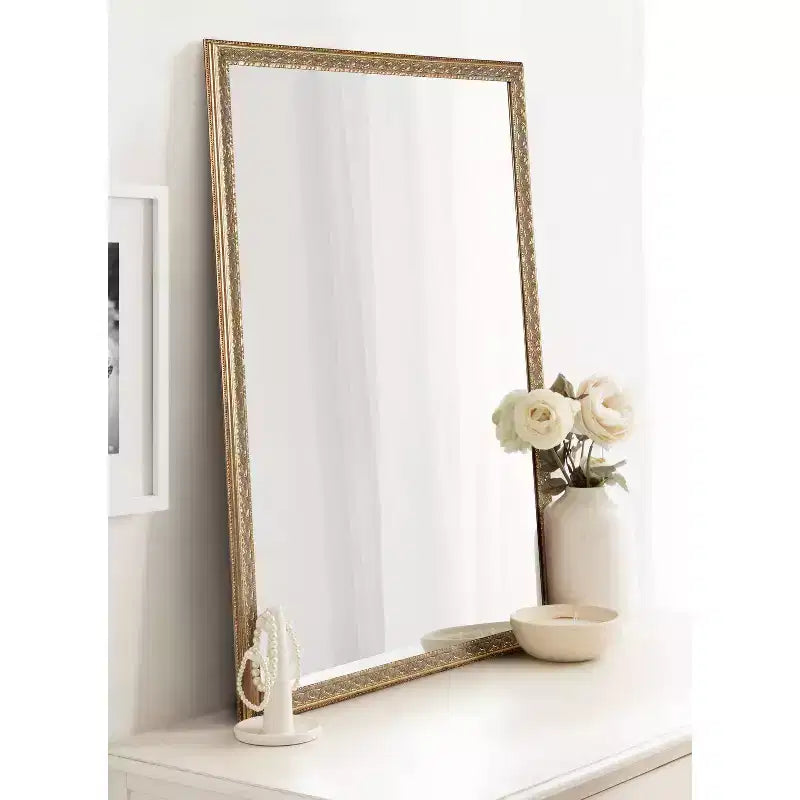 24x36 Johann Rectangle Wall Mirror - Kate & Laurel All Things Decor