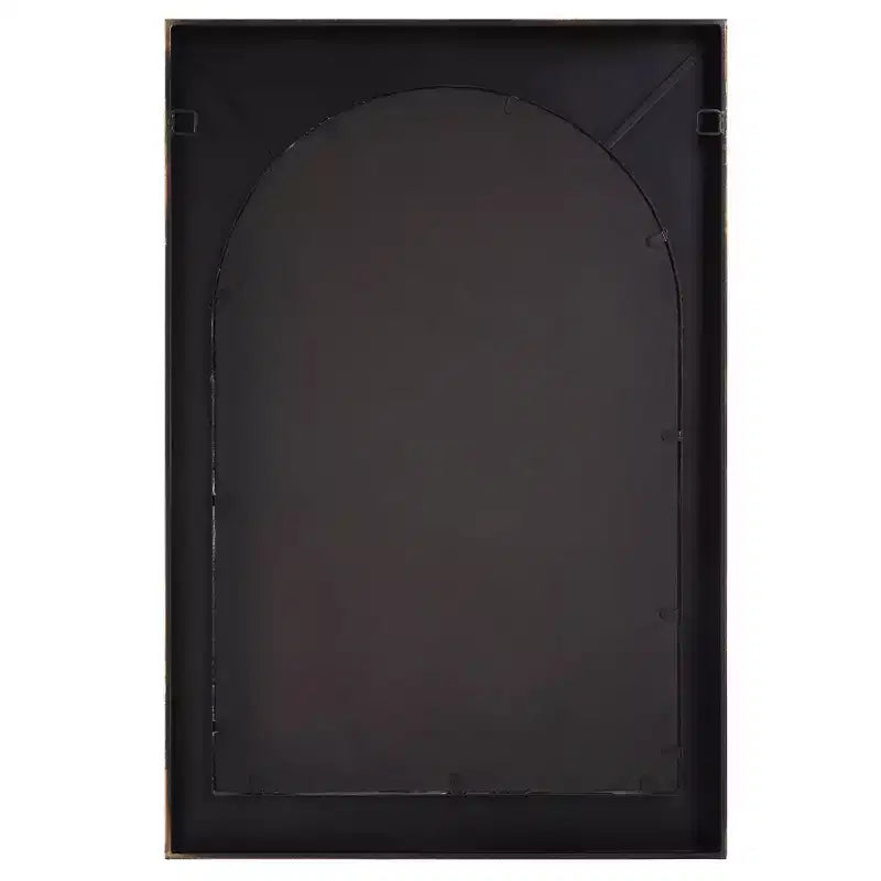 Uttermost Crisanta Antiqued Gold Leaf 25 x 37 1/2 Wall Mirror