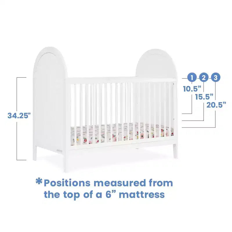 Delta Children Eloise 4-in-1 Convertible Crib - Greenguard Gold Certified