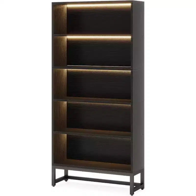Lantine 70.8 Tall 5-tier Freestanding Bookshelf