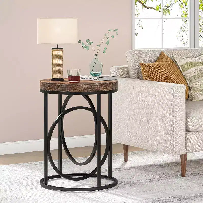 Tribesigns 19.69 Round End Table