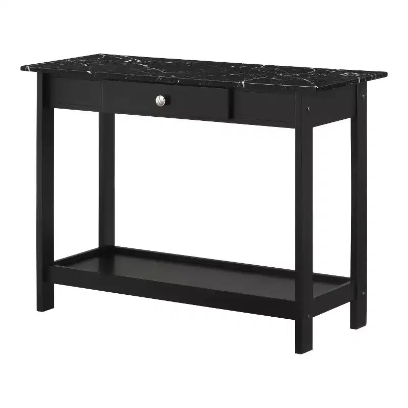 4pc Minsay Transitional Faux Marble Top Storage Coffee Table Set - HOMES: Inside + Out