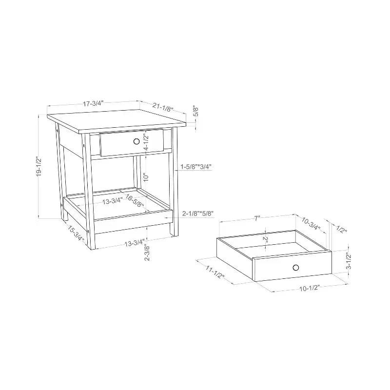 4pc Minsay Transitional Faux Marble Top Storage Coffee Table Set - HOMES: Inside + Out