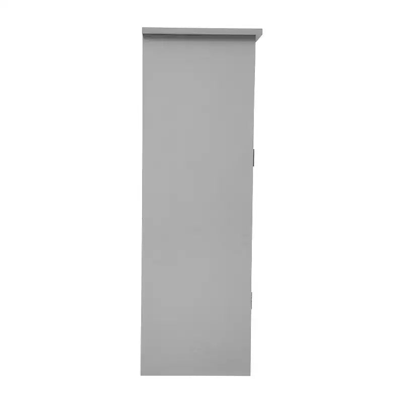 Flash Furniture Vega Bathroom Storage Cabinet Organizer with Magnetic Closure Door, In-Cabinet Adjustable Shelf, and Upper Open Shelf