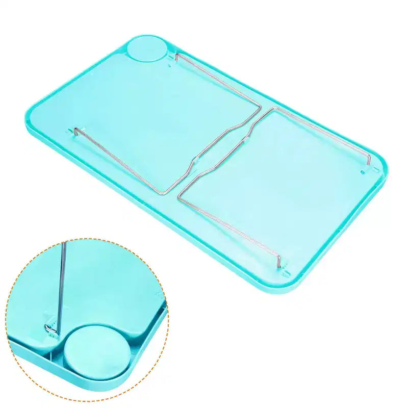 Unique Bargains Reusable Bed Laptop Breakfast-Serving Table with Folding Legs
