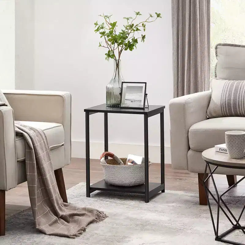 VASAGLE End Table Set of 2, Small Side Tables, Nightstand for Living Room, Bedroom, Office, Bathroom
