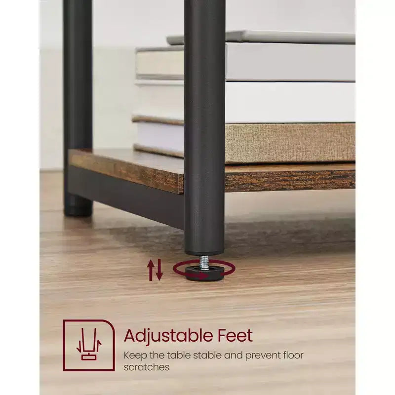 VASAGLE End Table Set of 2, Small Side Tables, Nightstand for Living Room, Bedroom, Office, Bathroom