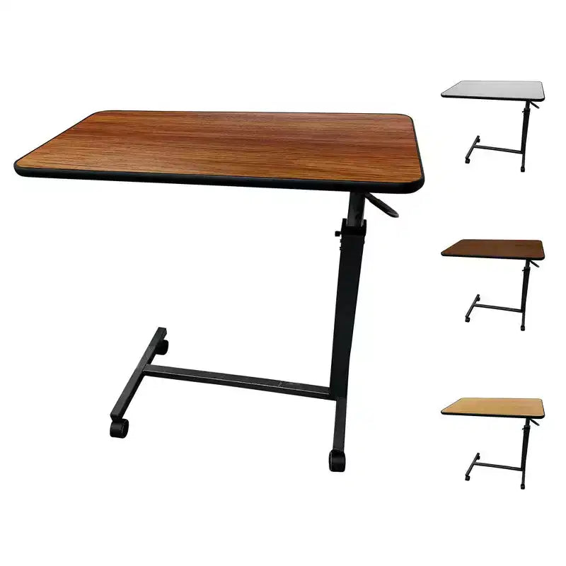 Table de lit à roulettes ProHeal pour hôpital et domicile, réglable en hauteur