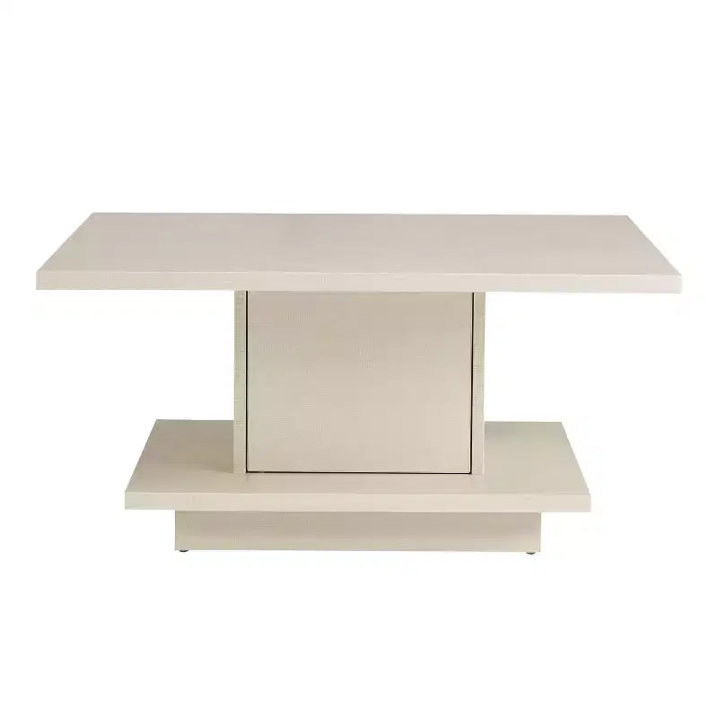24/7 Shop At Home Traci 31 Contemporary Square Coffee Table with Hidden Storage