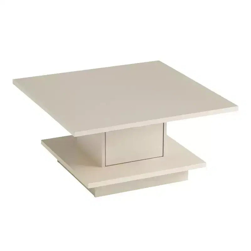 24/7 Shop At Home Traci 31 Contemporary Square Coffee Table with Hidden Storage