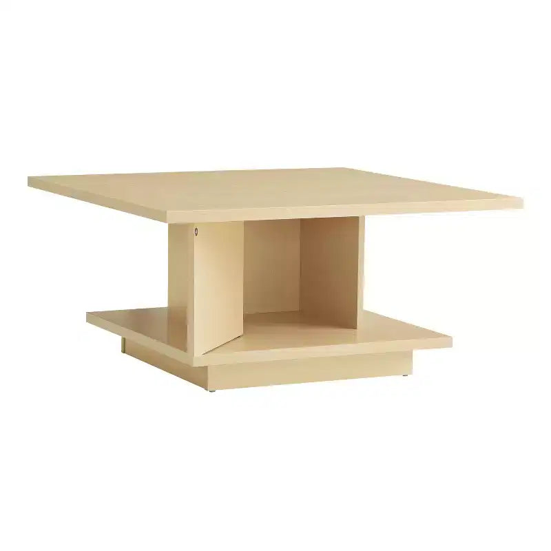 24/7 Shop At Home Traci 31 Contemporary Square Coffee Table with Hidden Storage